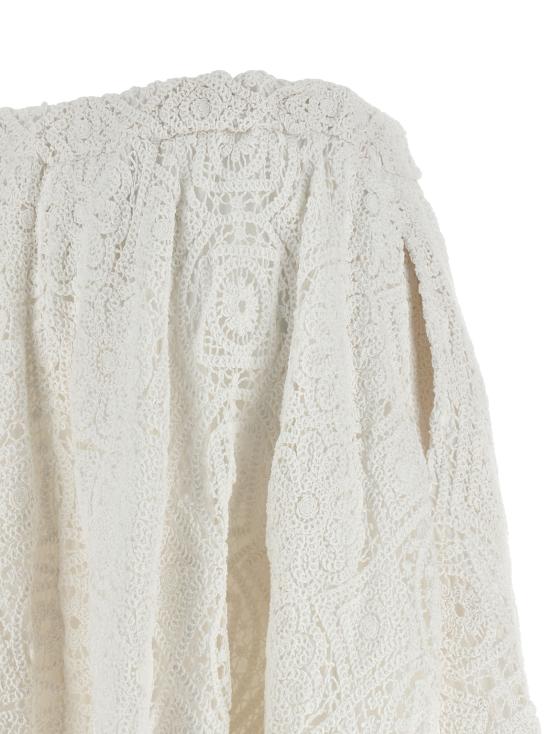 26SS 꼼데가르송 미디 스커트 GQS0161 White - COMME DES GARCONS