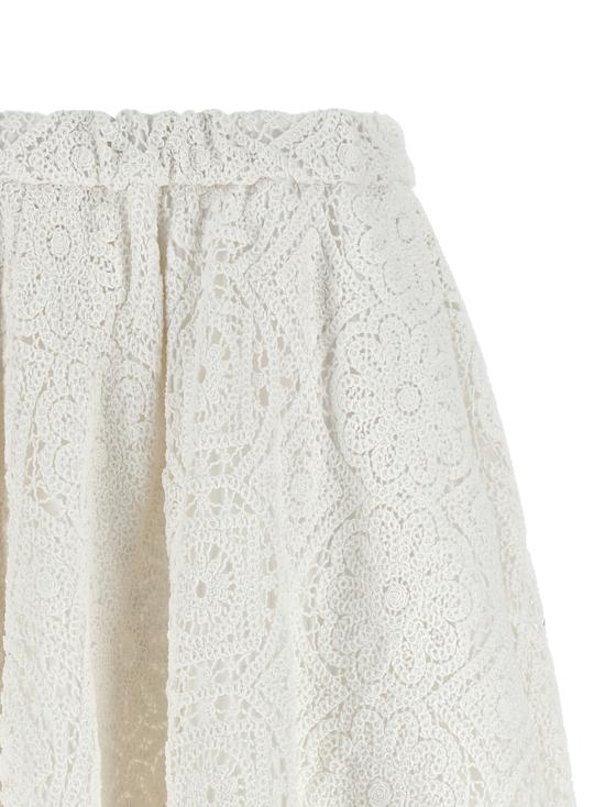 26SS 꼼데가르송 미디 스커트 GQS0161 White - COMME DES GARCONS