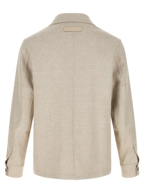 26SS 에르메네질도제냐 긴팔 셔츠 UHV22A3SOT6B262 Gray - ERMENEGILDO ZEGNA