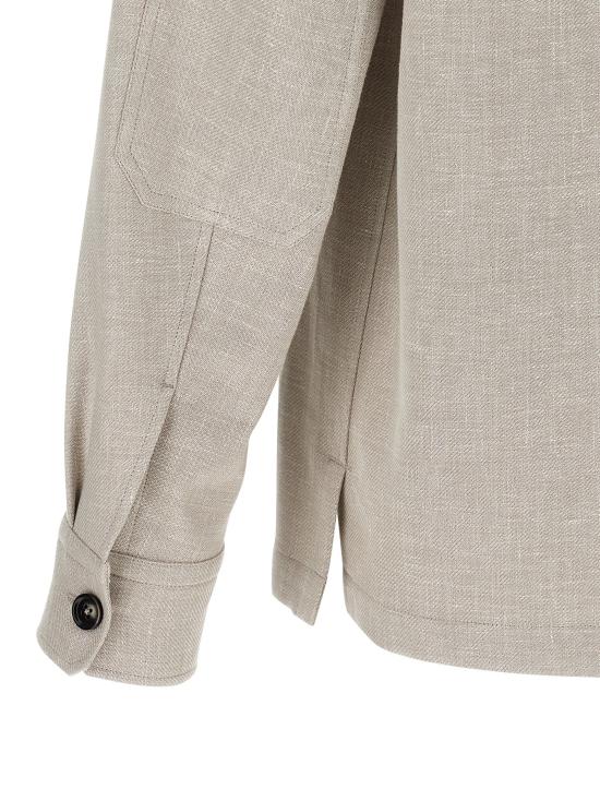 26SS 에르메네질도제냐 긴팔 셔츠 UHV22A3SOT6BN07262 Gray - ERMENEGILDO ZEGNA