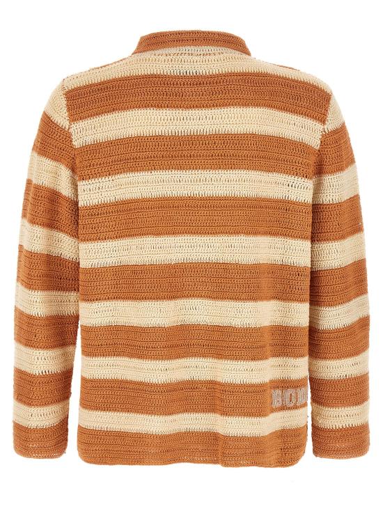 26SS 보디 긴팔 셔츠 MRS26KT009CREAMORANGE Orange - BODE