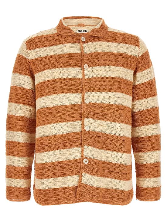 26SS 보디 긴팔 셔츠 MRS26KT009CREAMORANGE Orange