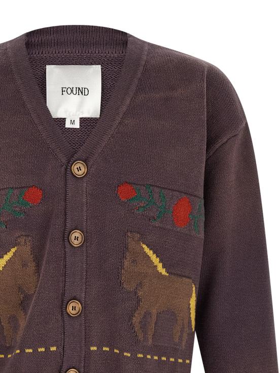 26SS FOUND 가디건 FOSS26CA043106342 Brown - OTHER BRANDS