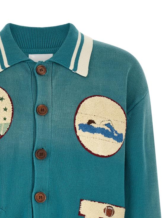 26SS FOUND 가디건 FOSS26CA010126339 Blue - OTHER BRANDS