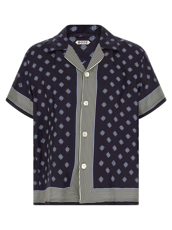 26SS 보디 반팔 셔츠 MRS26SH009NAVYBLUE Blue