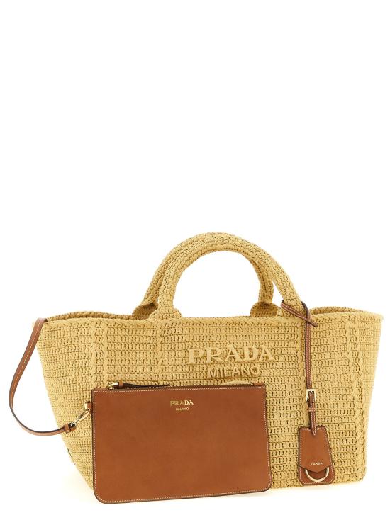 26SS 프라다 토트백 1BG635VOUO2M2TF0018 Beige - PRADA