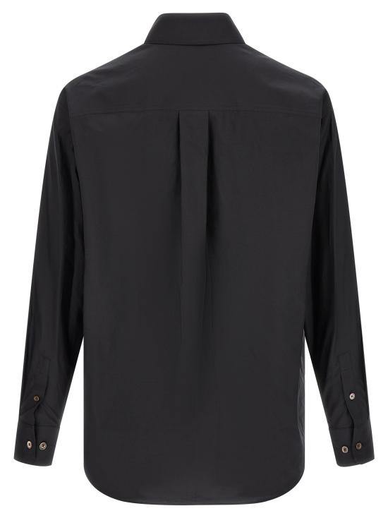 26SS 르메르 긴팔 셔츠 SH1236LF1500BK998 Black - LEMAIRE