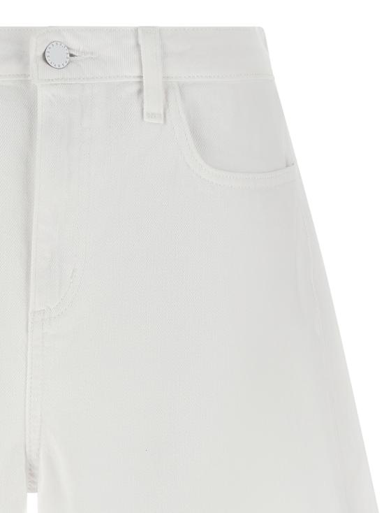 26SS 라장스 숏팬츠 20005KDWBLAN White - L'AGENCE