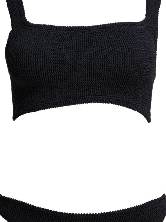 26SS 훈자 지 비키니 수영복 XANDRA BIKINICRINKLEBLACK Black - HUNZA G