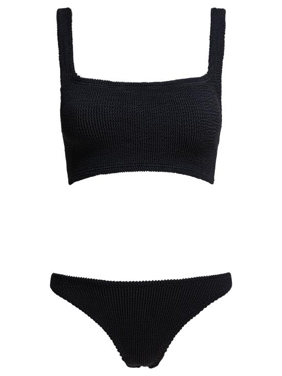 26SS 훈자 지 비키니 수영복 XANDRA BIKINICRINKLEBLACK Black