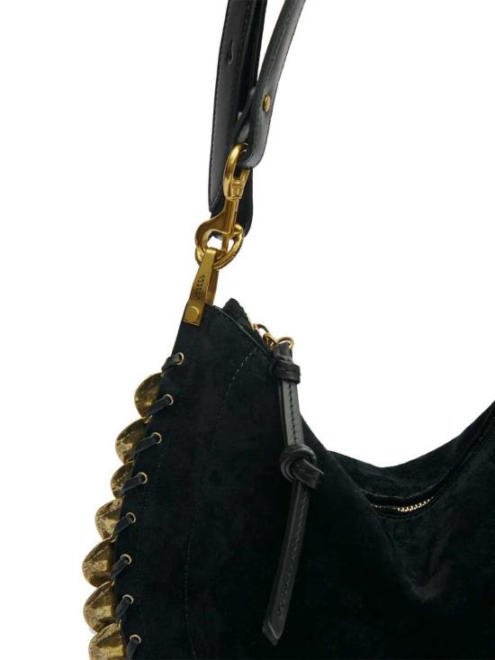 26SS 이자벨마랑 숄더백 BF0066FHD2C16M 01 BLACK - ISABEL MARANT