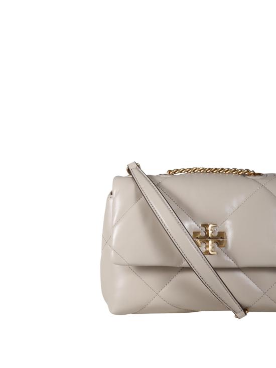 26SS 토리버치 스몰 키라 다이아몬드 퀼트 컨버터블 숄더백 154706 251 LIGHT STONE - TORY BURCH