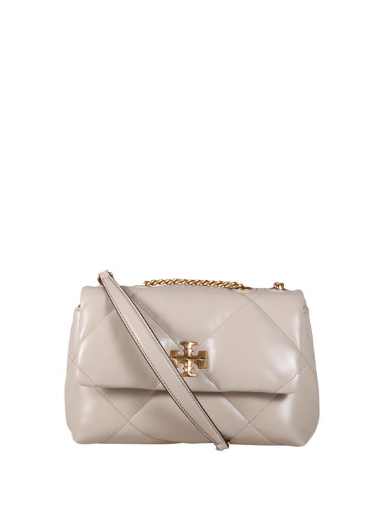26SS 토리버치 스몰 키라 다이아몬드 퀼트 컨버터블 숄더백 154706 251 LIGHT STONE