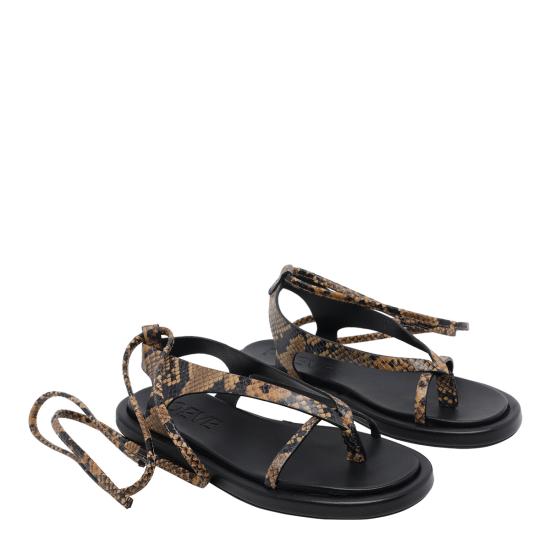 26SS 포에베 샌들 ARE10 SABBIA Brown - POEVE