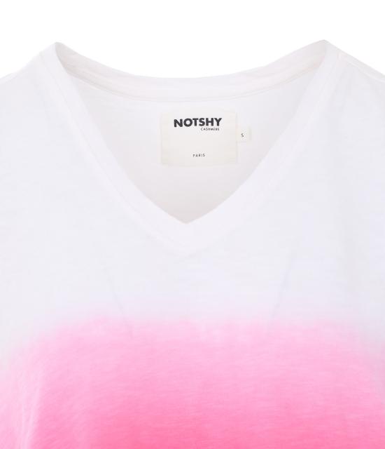 26SS 낫샤이 반팔 티셔츠 NF8B002COP003 PASTEQUE Multicolor - NOT SHY