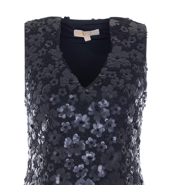 26SS 마이클 코어스 숏 원피스 MS6834YHHS 001 Black - MICHAEL KORS