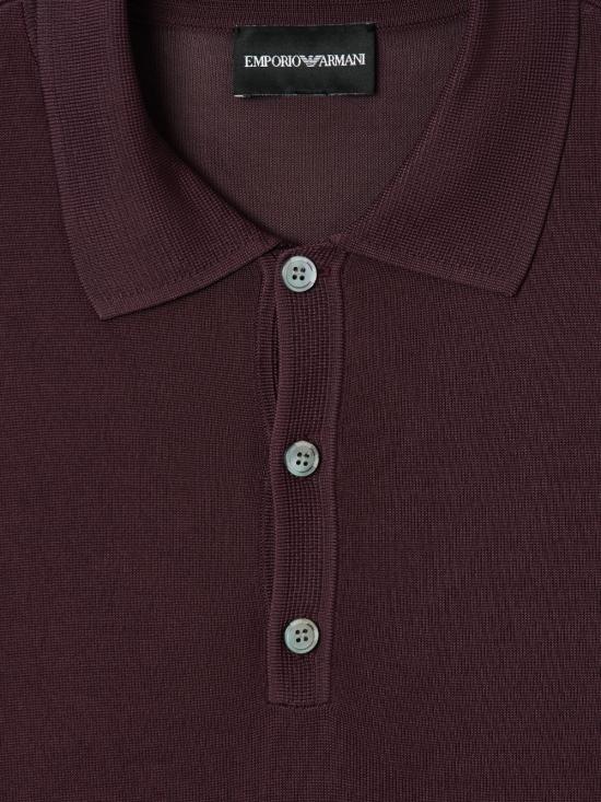 26SS 엠포리오 아르마니 폴로 티셔츠 EM005709AF25741 UA235 Viola - EMPORIO ARMANI
