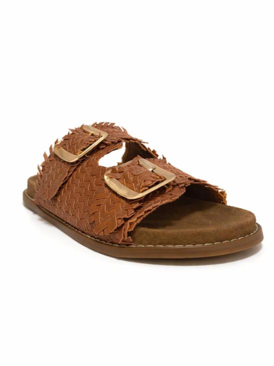 26SS 페니 블랙 뮬/슬리퍼 2611521095270 003 Cuoio - PENNYBLACK