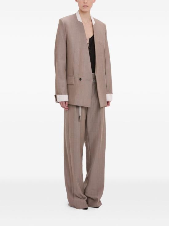 26SS 빅토리아 베컴 수트 세트 1226WJK007214A 8441 Grigio