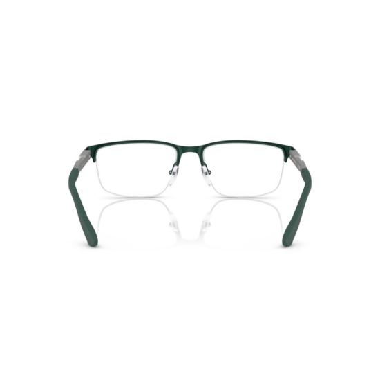 25FW 엠포리오 아르마니 안경 1164 비스타 직사각형 다크 그린 & 실버 메탈 안경 - EMPORIO ARMANI