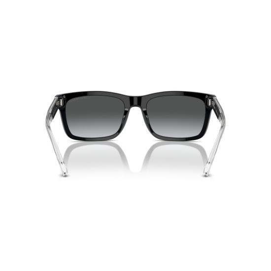 26SS 엠포리오 아르마니 선글라스 0Ea4224 그라데이션 렌즈가 장착된 직사각형 프레임 - EMPORIO ARMANI