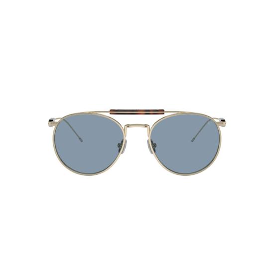  브루넬로 쿠치넬리 선글라스 0BC2004ST 골드 마감 원형 티타늄 - BRUNELLO CUCINELLI