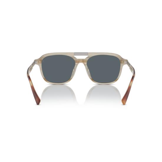  브루넬로 쿠치넬리 선글라스 0Bc4001s 호피무늬 아세테이트 , 독특한 컷아웃 브릿지 디자인 - BRUNELLO CUCINELLI