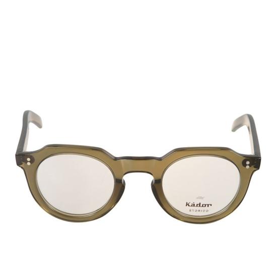  카돌 선글라스 스토리코(Storiko) 올리브톤 라운드 아세테이트 안경테 (키홀 브릿지)