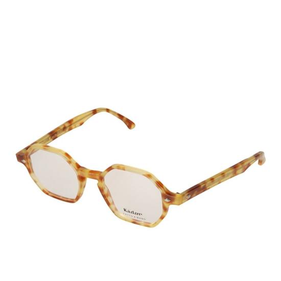  카돌 선글라스 팔각형 프레임, 호피무늬, 유광 마감 - KADOR