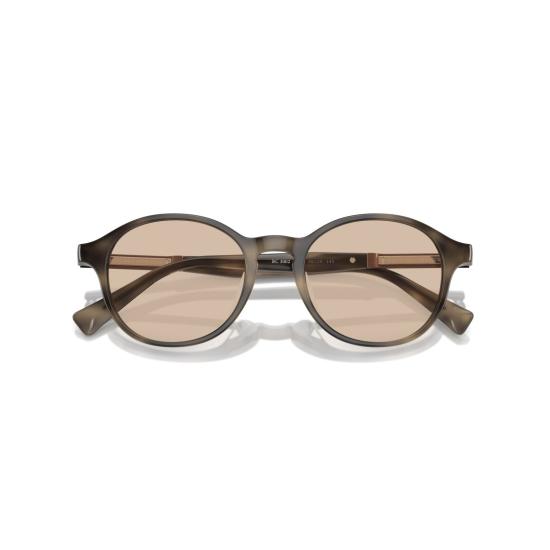  브루넬로 쿠치넬리 선글라스 0BC3002 메탈릭 액센트가 있는 둥근 아세테이트 - BRUNELLO CUCINELLI