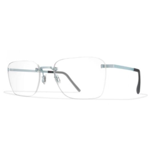  블랙핀 안경 Bf941 Aero A-N 무테 직사각형 안경 (경량 티타늄 프레임)