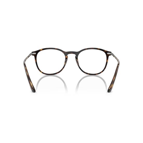  조르지오 아르마니 안경 0Ar7125 거북이 등껍질 무늬 아세테이트 안경테, 슬림한 금속 장식 - GIORGIO ARMANI