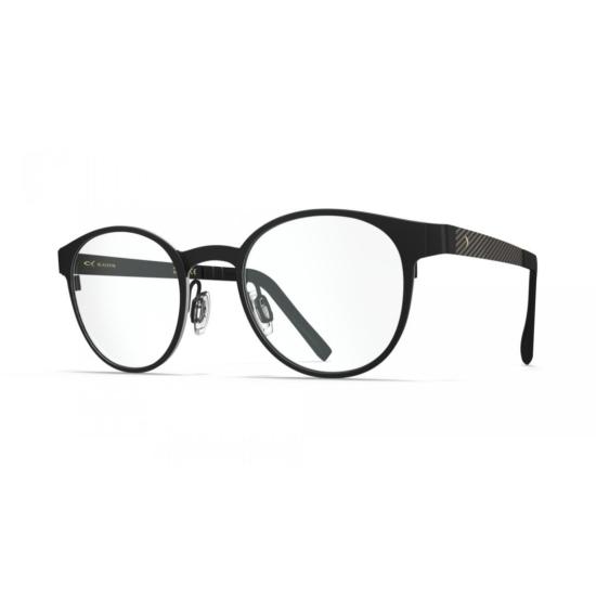  블랙핀 안경 Bf728 키웨스트 원형 프레임  (무광 블랙 마감) - BLACKFIN