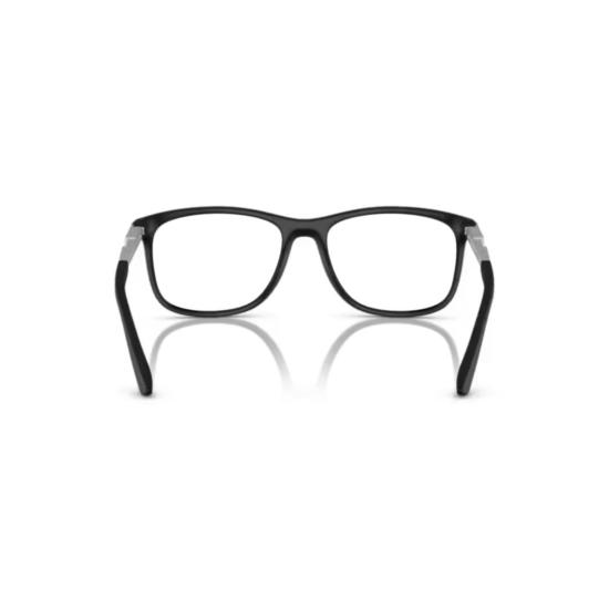 26SS 엠포리오 아르마니 안경 0Ea3247 실버 액센트가 있는 직사각형 프레임 - EMPORIO ARMANI