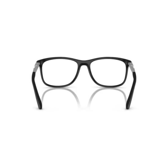 26SS 엠포리오 아르마니 안경 0Ea3247 실버 액센트가 있는 직사각형 안경 - EMPORIO ARMANI