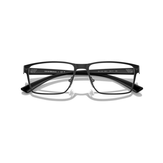 26SS 엠포리오 아르마니 안경 0Ea1157 무광 마감 직사각형 금속 프레임 안경 - EMPORIO ARMANI