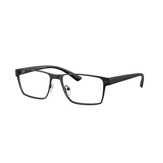 26SS 엠포리오 아르마니 안경 0Ea1157 무광 마감 직사각형 금속 프레임 안경 - EMPORIO ARMANI