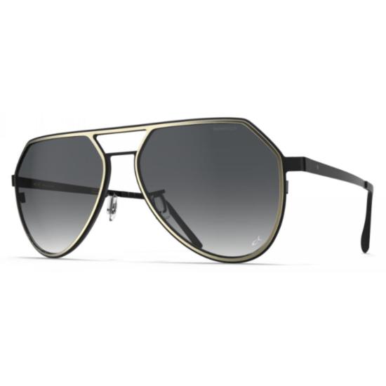  블랙핀 선글라스 Bf1095 썬더베이 에비에이터 , 얇은 베타 티타늄 프레임 - BLACKFIN