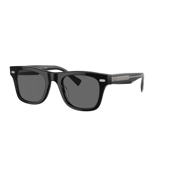  브루넬로 쿠치넬리 선글라스 0BC4002S 직사각형 아세테이트  (유광 블랙 마감) - BRUNELLO CUCINELLI