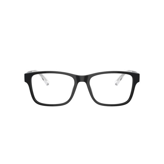 26SS 엠포리오 아르마니 안경 0Ea3239 독특한 다리 부분이 특징인 직사각형 아세테이트 안경