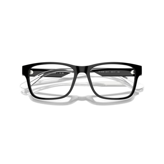 26SS 엠포리오 아르마니 안경 0Ea3239 독특한 다리 부분이 특징인 직사각형 아세테이트 안경 - EMPORIO ARMANI