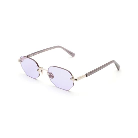  가스트 선글라스 슬림 메탈 프레임에 문스톤 팔각형 렌즈가 장착된 - GAST