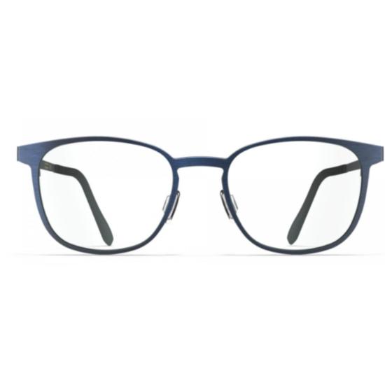  블랙핀 안경 Bf773 세인트 존 직사각형 티타늄  (딥 블루 마감)