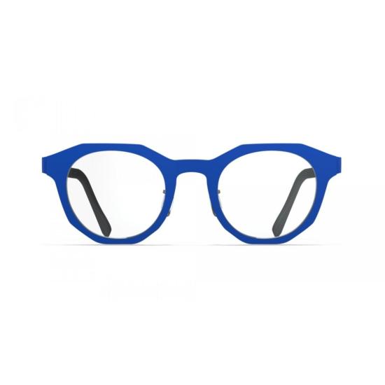  블랙핀 안경 Bf1079 파이어 기하학 블루 프레임  (조절 가능한 코받침 포함) - BLACKFIN