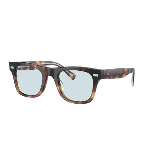  브루넬로 쿠치넬리 선글라스 0BC4002S 호피무늬 디자인의 사각형 아세테이트 - BRUNELLO CUCINELLI