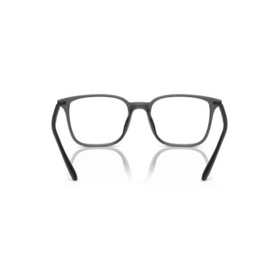 26SS 엠포리오 아르마니 안경 0Ea3242u 반투명 회색 직사각형 프레임 안경 (검은색 다리) - EMPORIO ARMANI