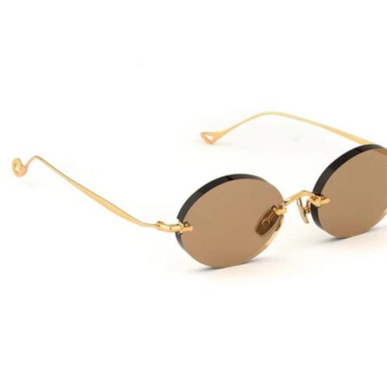  아이페타이저 선글라스 윌못 C.4-57 골드 메탈 프레임 타원형 렌즈 - EYEPETIZER