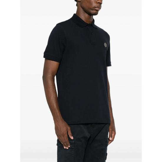 26FW 스톤 아일랜드 폴로 티셔츠 152200008 S0017 V0020 BLUE - STONE ISLAND