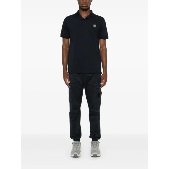 26FW 스톤 아일랜드 폴로 티셔츠 152200008 S0017 V0020 BLUE - STONE ISLAND
