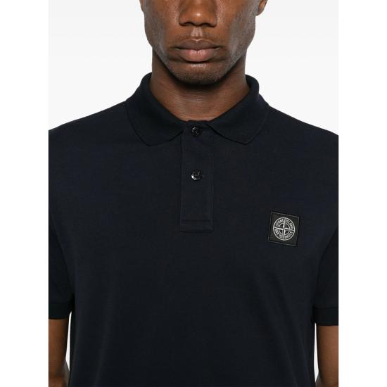 26FW 스톤 아일랜드 폴로 티셔츠 152200008 S0017 V0020 BLUE - STONE ISLAND